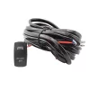 40A Blue Rocker Switch LED Light Bar (1)