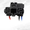 Auto Part Extension Led Headlights Bulbs Wire Harness H4 Socket (4)