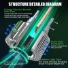 Car Fog Head Lights DRL for VW Golf H15 LED Auto Headlight Bulbs (1)
