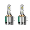 Car Fog Head Lights DRL for VW Golf H15 LED Auto Headlight Bulbs (3)