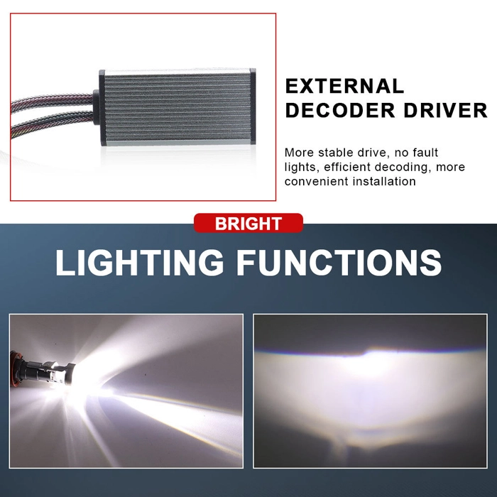 Car Headlight H7 H11 9005 9006 H4 Laser Car Light (5)