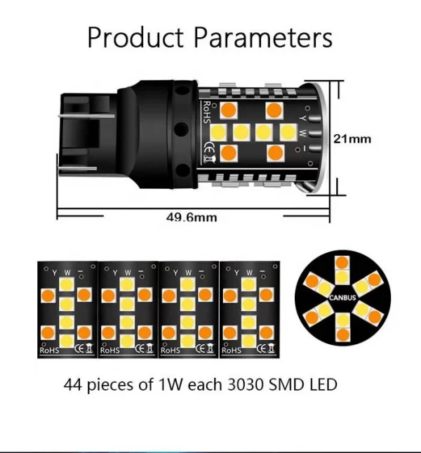 Daytime Running Light Turn Signal Light 12V (1)
