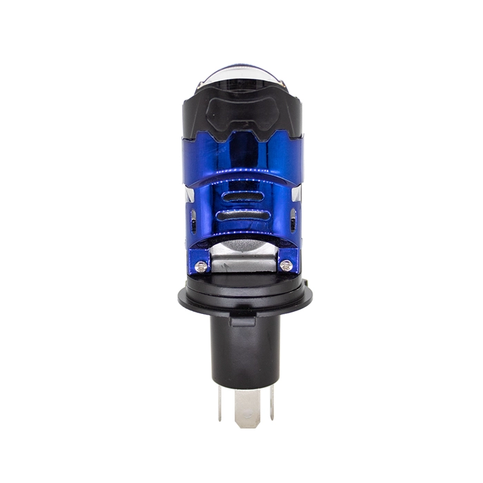 H4 Direct-plug Fisheye Small Lens Headlight H4 Bi-xenon Light 3 colors