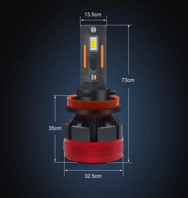 HB3 9006 HB4 6500K LED Car Headlamp Replacement Lights (1)