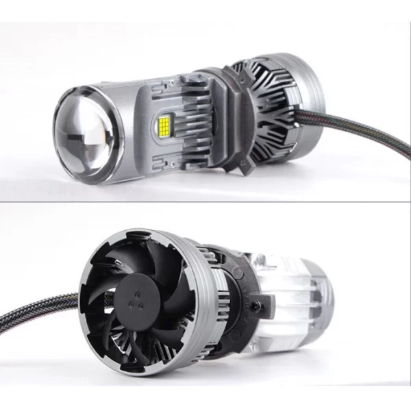 Hi Low Beam Aluminum Car Driving Lights Headlamp (4)