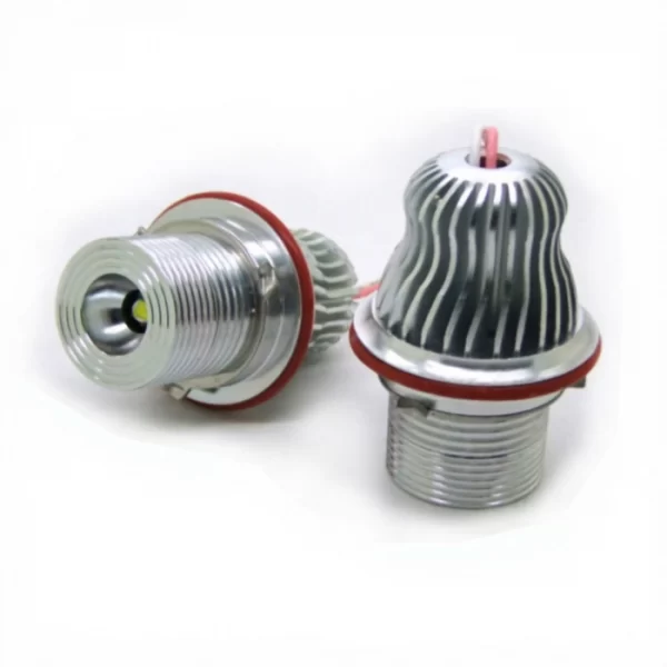 Liwiny 10w LED Angel Eyes Marker Headlight Bulb Xenon White halo Light For E39 (1)