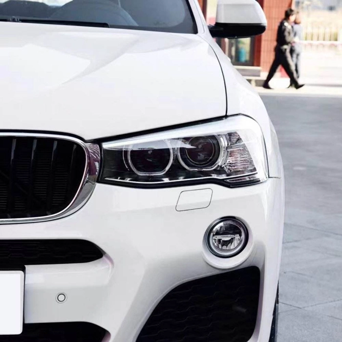 Liwiny 2014-2017 X3 F25 Tube Light Bar DRL Strip Acrylic Headlight Guide with Daytime Running Lights (1)