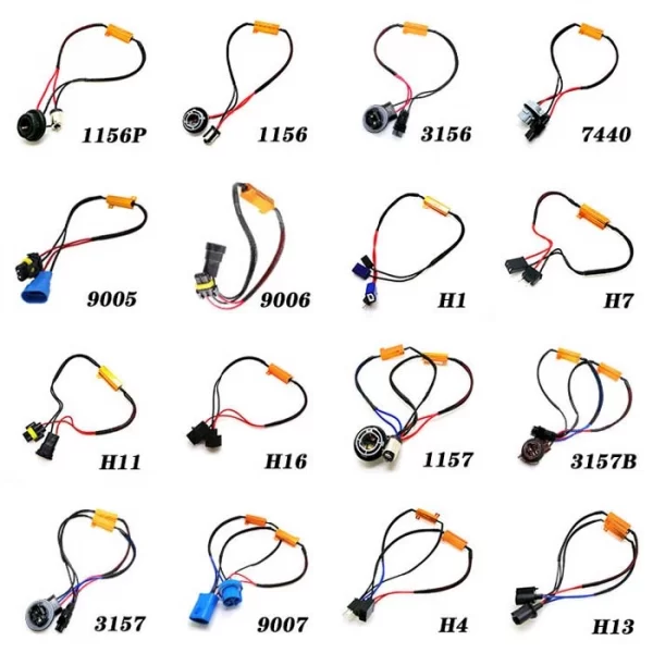 Liwiny 7443 LED Rear Turn Signal Load Resistor Adapter (1)