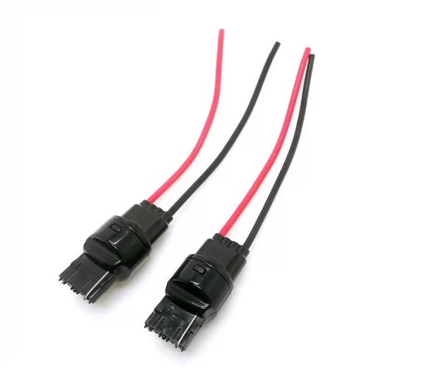 Liwiny Auto Lighting Systems T20 Male Connector 7440 Plug Pigtail (2)