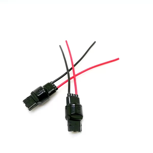 Liwiny Auto Lighting Systems T20 Male Connector 7440 Plug Pigtail (7)