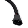 Liwiny H11 Connector Ceramic Type Male and Female H11 Socket Bulb Connector Cable (5)