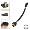 Liwiny H11 to 9006 Headlights Conversion Pigtail Connectors Wiring Harness (2)