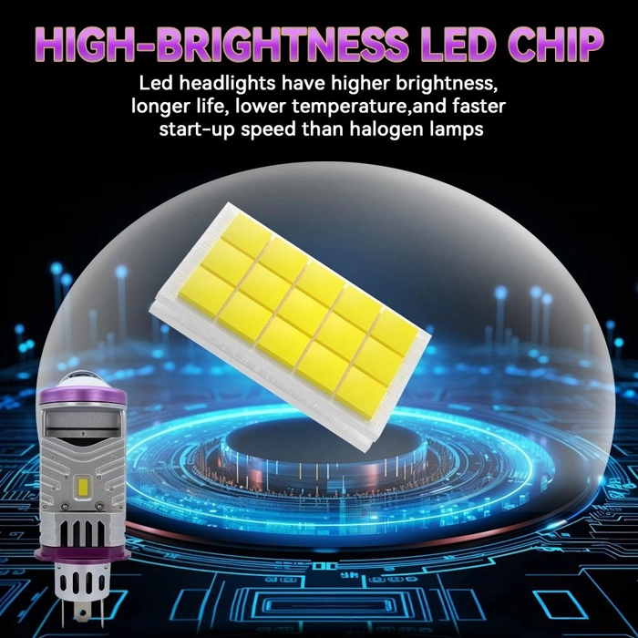Liwiny H4 Led Projector Lens Plug and Play (4)(1)