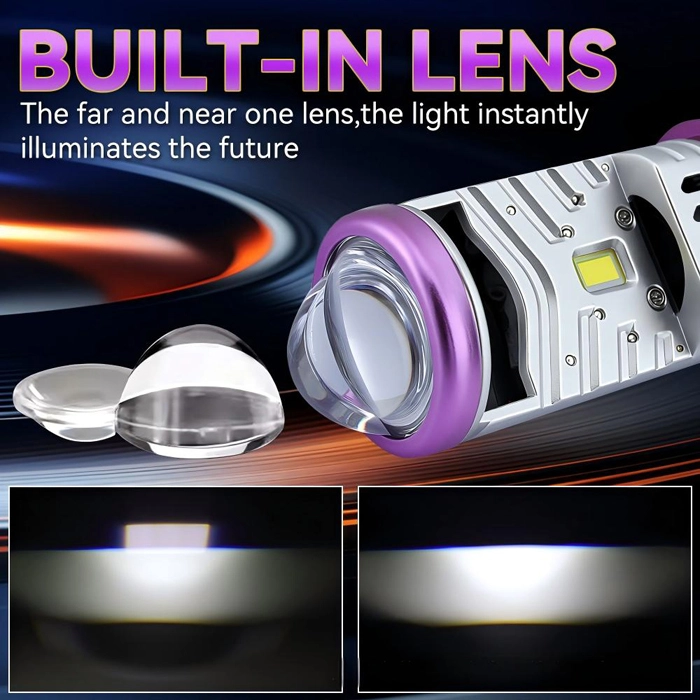 Liwiny H4 Led Projector Lens Plug and Play (6)(1)
