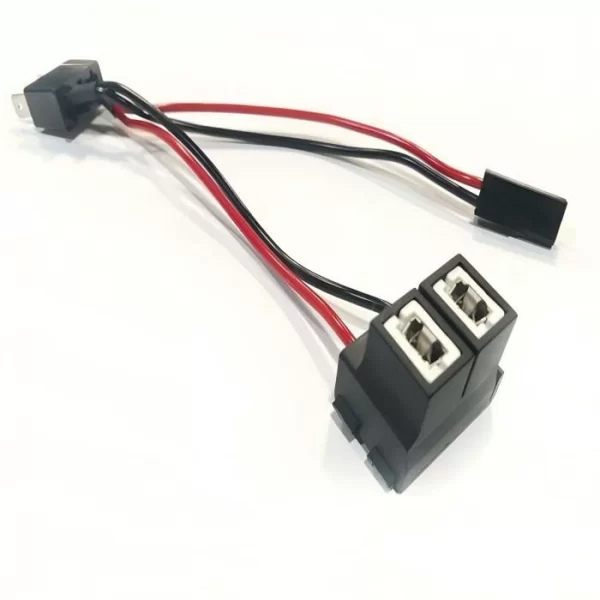 Liwiny H7 Right Angle to Straight Plug Adapter Wiring Harness (3)(1)