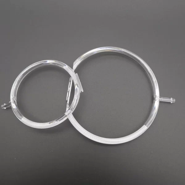Liwiny Headlight DRL Tube Acrylic Guide Light Bar for 2011-2013 X5 E70 X6 E71 Cars DRL Strip (3)