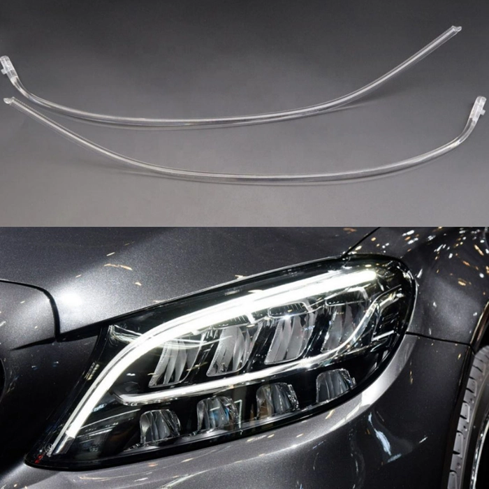 Liwiny Headlight DRL Tube Acrylic Tube Light Bars (1)