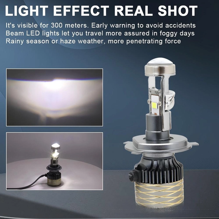 Liwiny L90S Car Led Headlight H4 Far and Near (2)