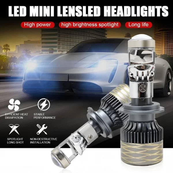 Liwiny L90S Car Led Headlight H4 Far and Near (5)