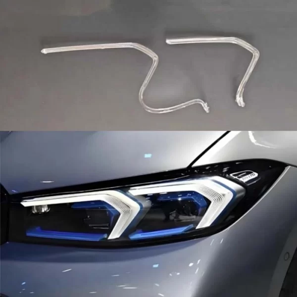 Liwiny LED DRL Tube Acrylic Light Bar Plug for 3 Series G20 G28 LCI 2023-2024 (4)