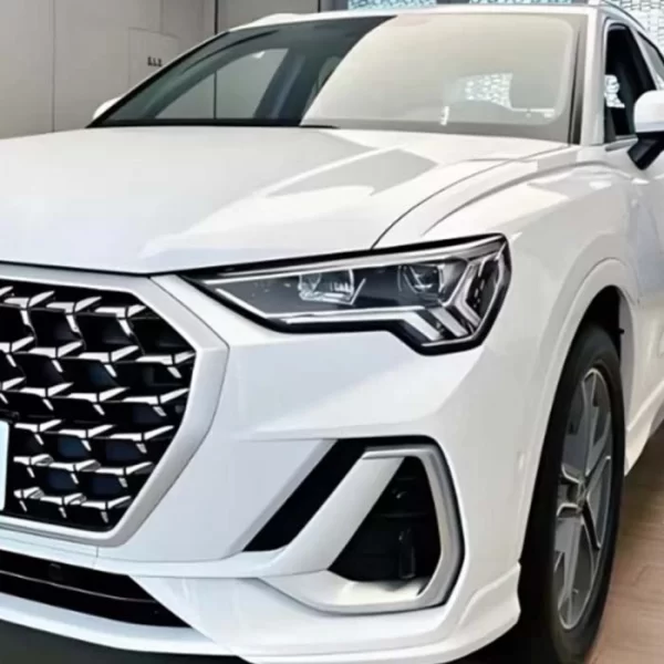 Liwiny LED Headlight Acrylic Tube Light Bar DRL for Audi Q3 RS 2019-2023 (1)