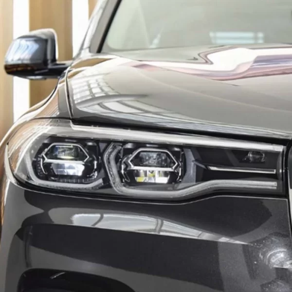 Liwiny LED Headlight Acrylic Tube Light Bar Guide DRL (1)