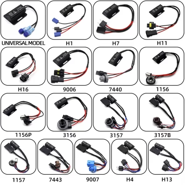 Liwiny LED Resistor for 9006 Headlight Flickering (1)