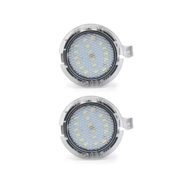 Liwiny LED Under Mirror Puddle Light for Toyota Tundra Ford Edge Ford Explorer Mondeo Taurus (2)