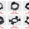 Liwiny LTK-132 LED Headlight Bulb Holders Adapters (2)