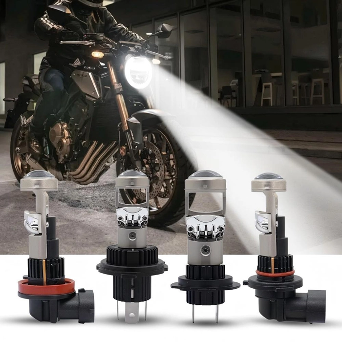 Liwiny Plug and Play 6000k IP68 Led Headlight Led Laser Projector Len (2)