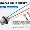 Liwiny W21W Led Bulb Holder Adapter Wire Harness (5)