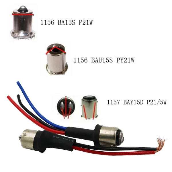 Male Adapter for Car LED Light DIY Wiring Harness (1)_1