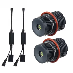 New Arrival 40W 4LED 6000K 12V LED Angel Eyes Bulbs (2)