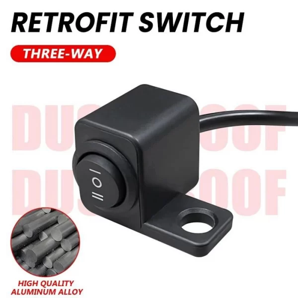 Side Mirror Mount ONOFF Headlight Switch (3)