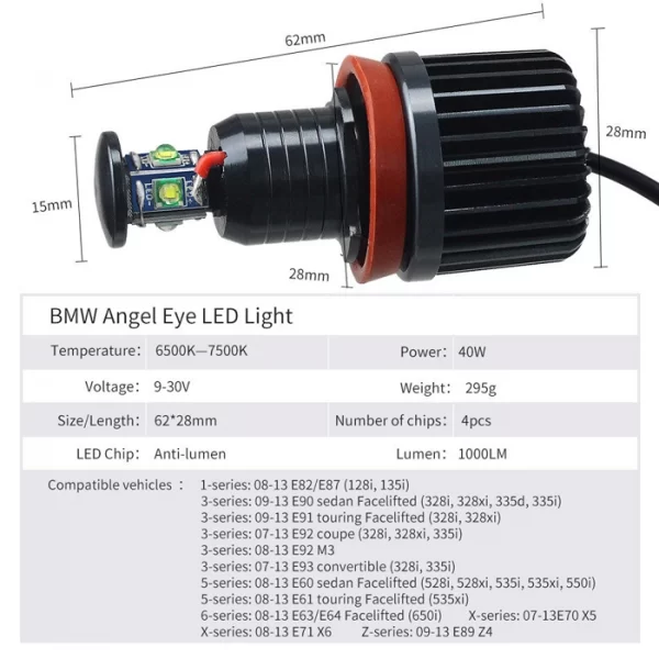 Suitable for BMW Angel Eyes