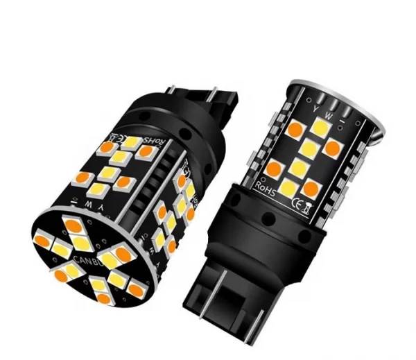 Switchback White Amber LED Bulb