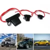 Waterproof Add-a-circuit Mini Inline Tap Adapter Auto Car Blade Fuse Holder (1)