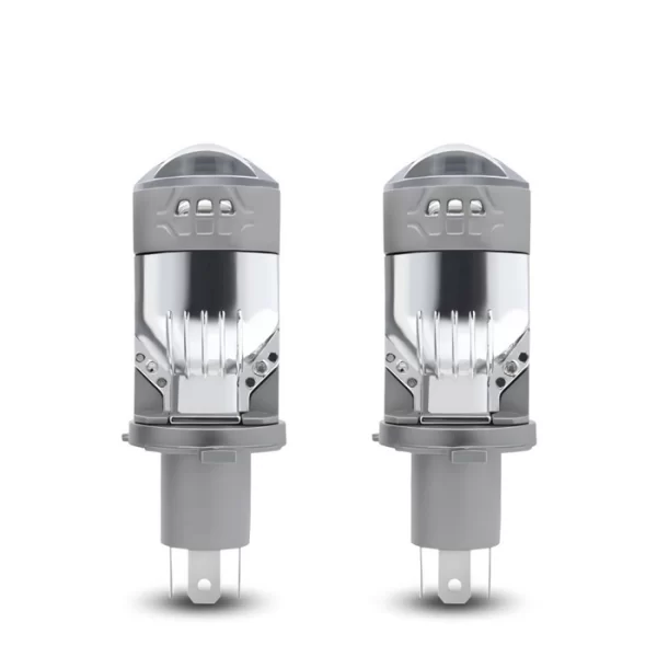Waterproof H4 LED Lens Headlights Bulb for Universal Car (5)(1)