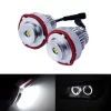 Xenon White 20W LED Angel Eye Marker Light (2)