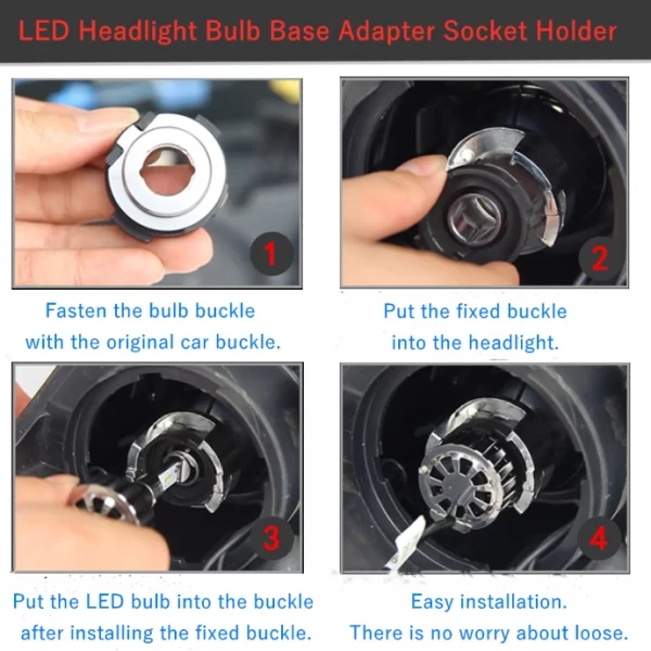 for BMW Bulb Holders Socket Adapter Clips (2)