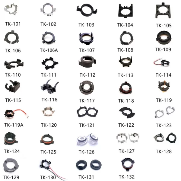 for BMW Bulb Holders Socket Adapter Clips (4)