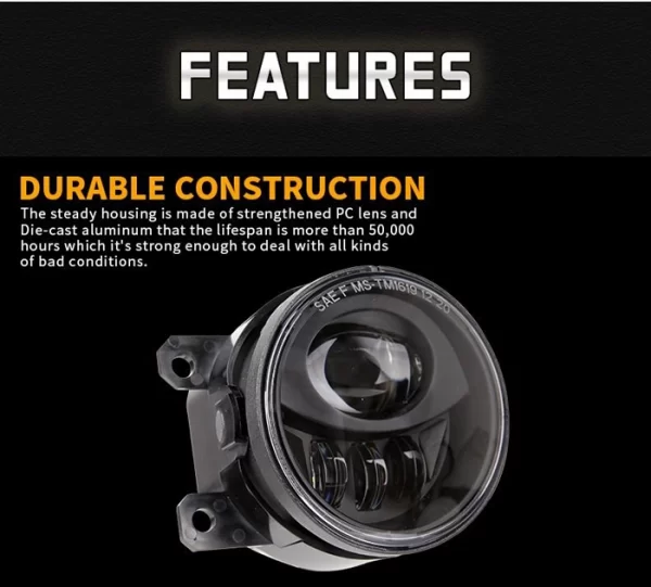 12 V DC JEEP Renegade Led Fog Lamp Accessories (1)