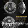 12V 7 Inch Round Led Headlamp