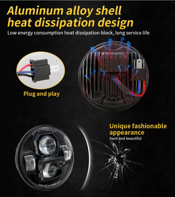 5.75 Inch Led Headlight (1)