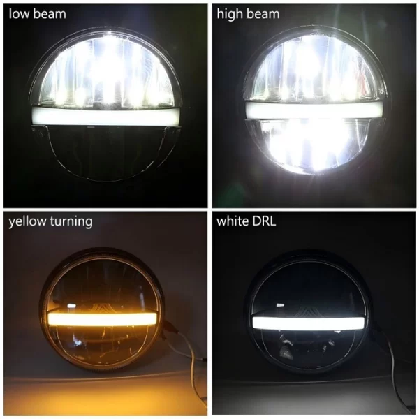 Accessories Projector LED Halo Headlight (4)(1)