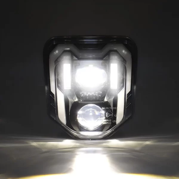 Dirt Bike Supermoto LED Headlight (2)