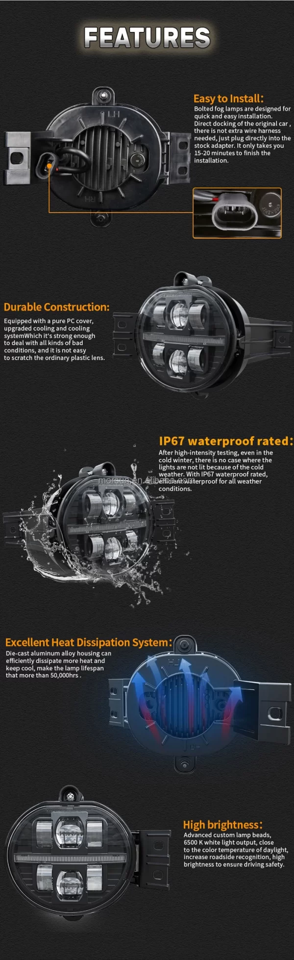 LED Fog Lamp Automotive
