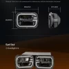 LED Headlight For S10 Blazer Express Van 1983-2004 Toyota Hilux (2)
