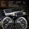 Liwiny 7'' Round LED Headlight Assembly (1)(1)