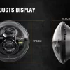 Liwiny 7'' Round LED Headlight Assembly (3)